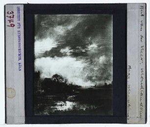 Neer, Landschaft bei Sonnenuntergang (Den Haag MH 682)
