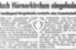 Nach Hörnerkirchen eingeladen