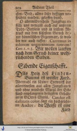 Sibende Eigenschafft