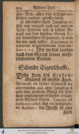 Sibende Eigenschafft