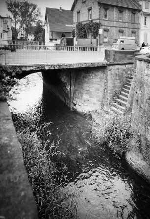 Herrngraben-Brücke (Brückenanlage); Dieburg, Steinstraße (bei Nr. 40), Herrngraben