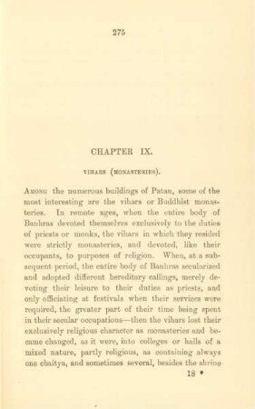 Chapter IX. Vihars (monasteries)