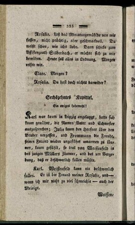 Sechstzehntes Kapittel. - Zwanzigstes Kapittel.