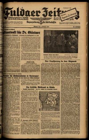 Ausgabe vom Montag, den 03. Februar 1941.
