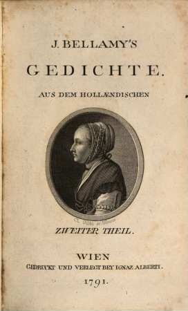 J. Bellamy's Gedichte, 2