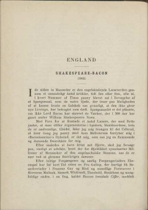 Shakespeare-Bacon (1902)