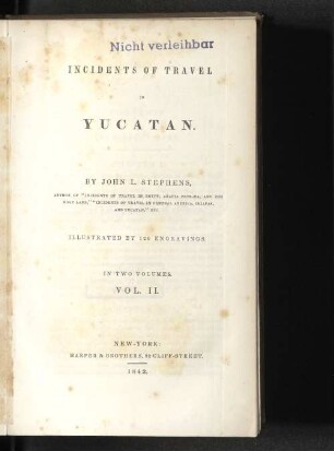 2: Incidents of travel in Yucatan