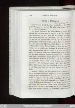 Delbrück an Schleiermacher. d. 12. Aug. 1827.