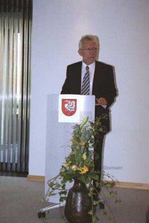 25-jähriges Dienstjubiläum von Johannes Spallek: Grußwort Klaus Plöger