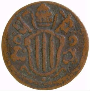 Münze, Quattrino, 1744