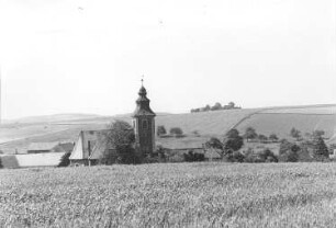 Radeberg-Großerkmannsdorf. Ortsansicht