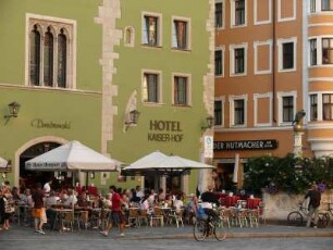 Häuser am Krauterer Markt/Domplatz
