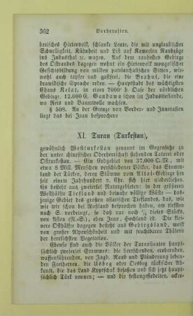 XI. Turan (Turkestan)