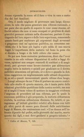 La condizione giuridica della donna nella legislazione italiana : Studio teorico-pratico