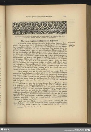 Maurisch-spanisch-portugiesische Fayencen