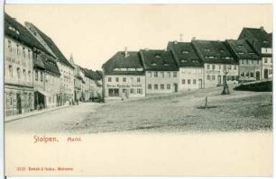 Stolpen. Markt