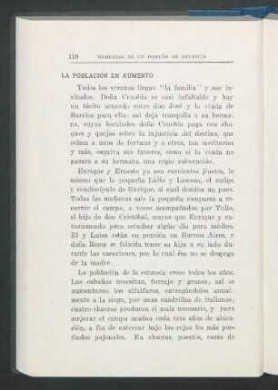 La población en aumento