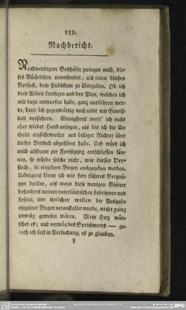 Nachbericht