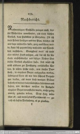 Nachbericht