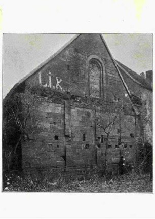 Reste der Kapelle