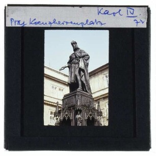 Prag, Denkmal für Karl IV. : Karl IV.