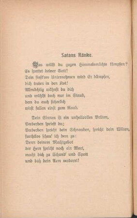 Satans Ränke.