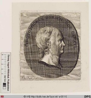 Bildnis (Johann) Christoph Dorsch