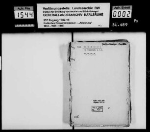 Gesellschaft für Feinmechanik mbH Inh. Martin, Franz und Hermann Reich, Mannheim