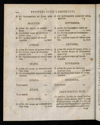 312-351, Institutio XLIV. - XLVII.