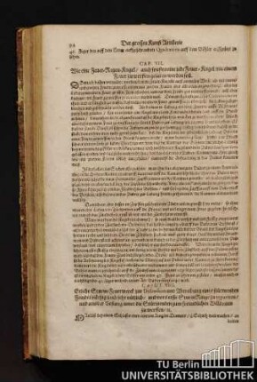 Cap. VII. Wie eine Feuer-Regen-Kugel / auch sonsten eine jede Feuer-Kugel mit einem Feuer zu werffen geladen werden soll.