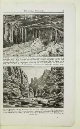 25. Die Hermannshöhle bei Rübeland im Harz