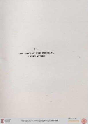 180_a 13. The Bombay and Imperial Cadet Corps