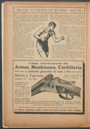 El éxito en el box