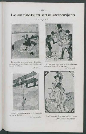 La caricatura en el extranjero