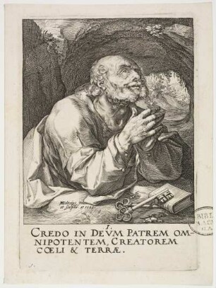 Der heilige Apostel Petrus