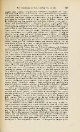 [(Nekrologe auf Karl Ludwig von Urlichs) und anden Kleine Schriften L. v. Urlichs betr.], 1