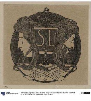 Signet der Verlagsbuchhandlung Schuster und Löffler