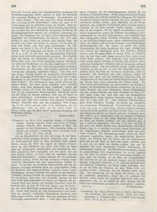 533-534 [Rezension] Plummer, A., The second epistle of Paul the apostle to the Corinthians