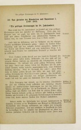 III. Das Zeitalter der Revolution und Napoleons I. 1789-1815