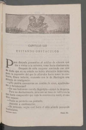 Capítulo LIII - Evitando obstáculos