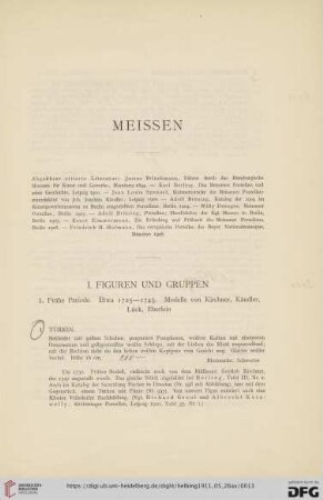 Meissen (Nr. 1-102)