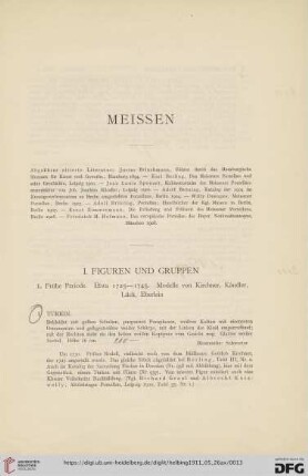 Meissen (Nr. 1-102)