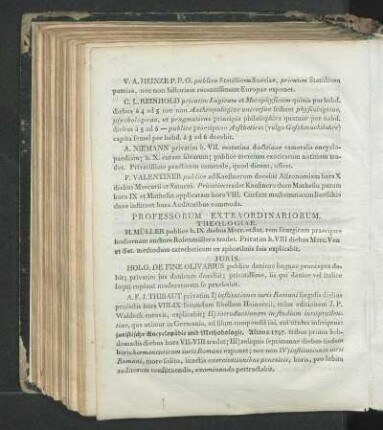 Professorum Extraordinariorum.