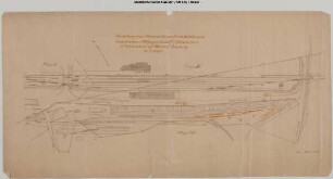 Siegburg, Bahnhof (Regelspurteil): Herstellung eines Gleisanschlusses für die Westdeutsche Industriebau-Aktiengesellschaft / Steele (vormals W. Schlanstein) auf Bahnhof Siegburg