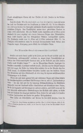 Der Plauensche Grund als romantische Landschaft