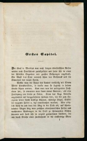 1-28, Erstes Capitel.