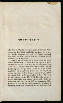 1-28, Erstes Capitel.