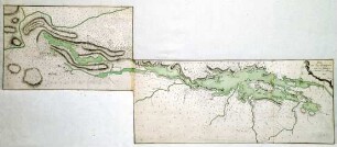 WHK 28 Nordamerikanische Kriege von 1775-1782: Plan vom Lake Champlain und Lake St. George
