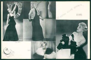 Así visten ellas, señorita ... - sus vestidos de noche