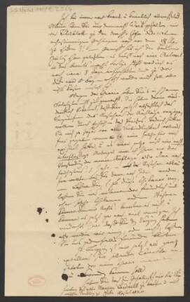 Brief an B. Schott's Söhne : 30.04.1828